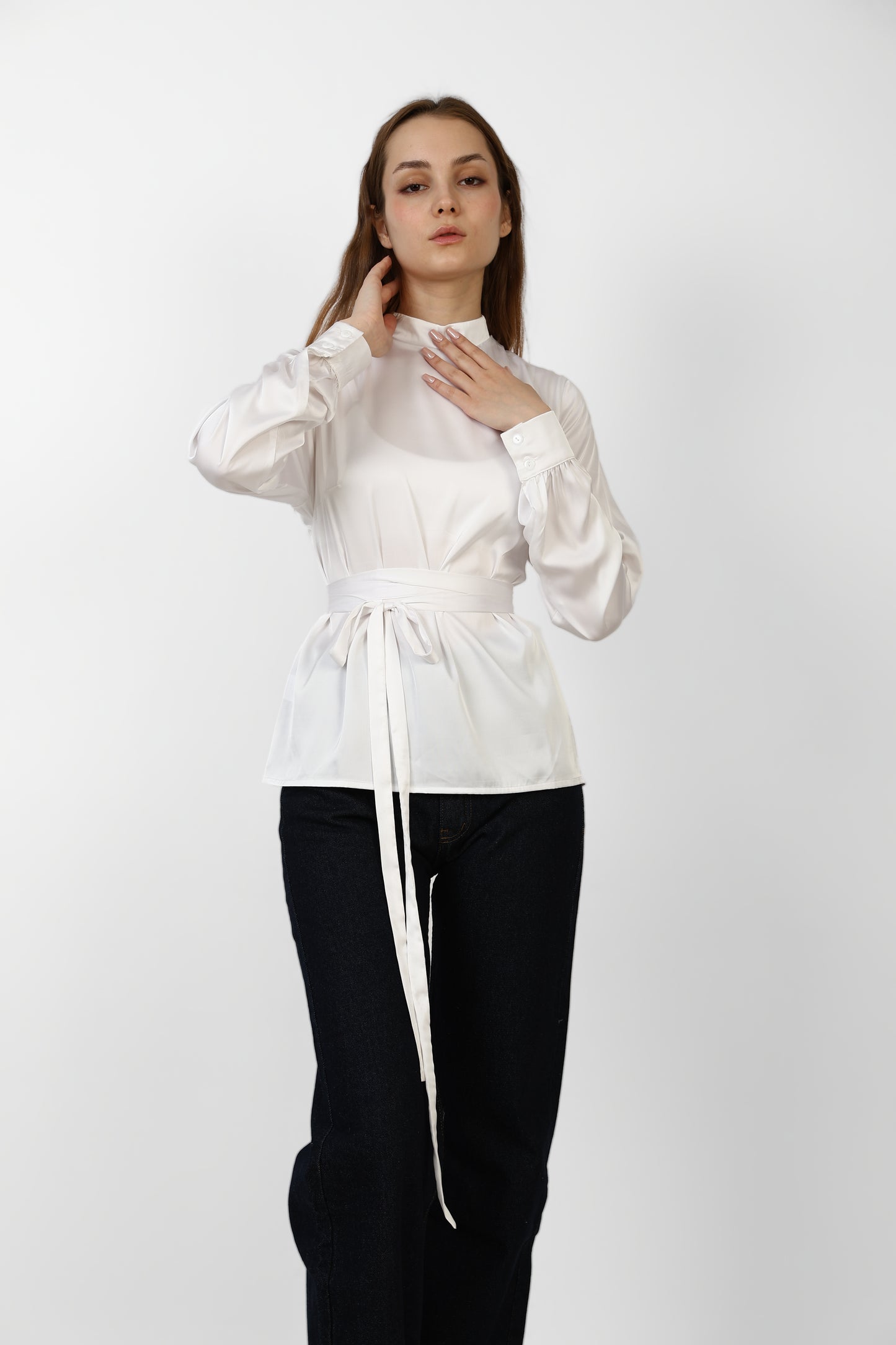 Double Satin Blouses