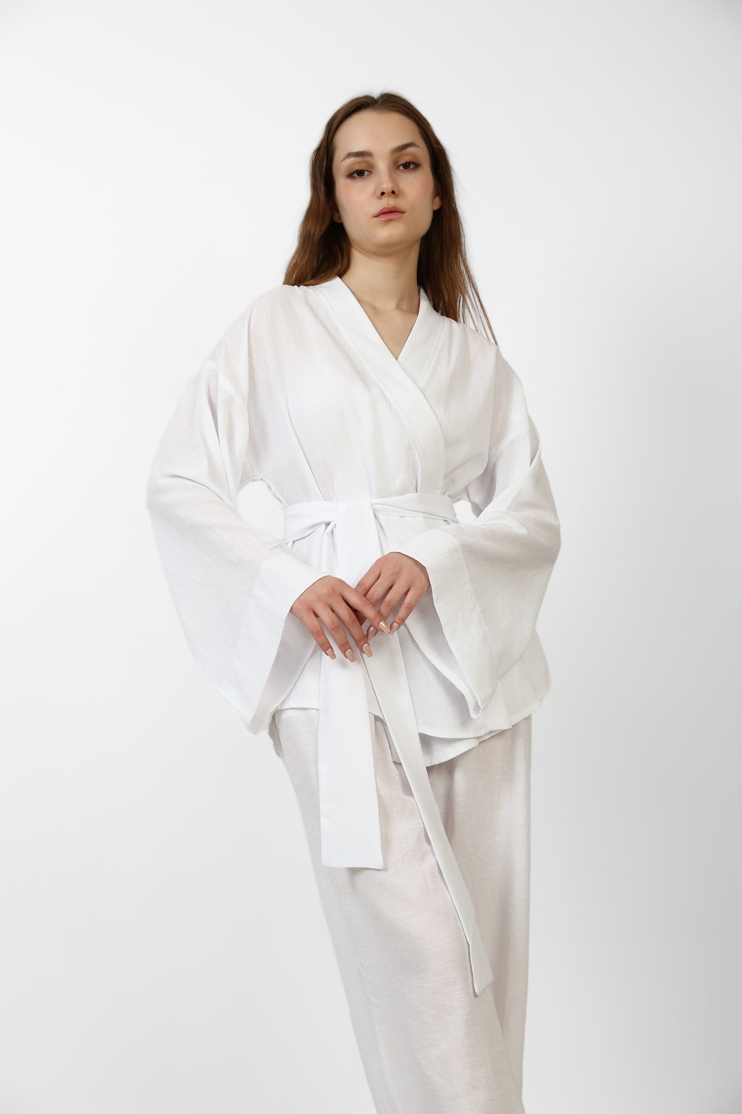 Linen Kimono Set