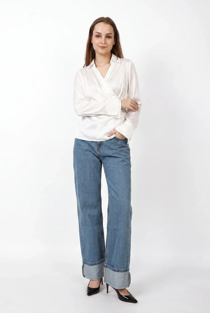Double Satin Blouses