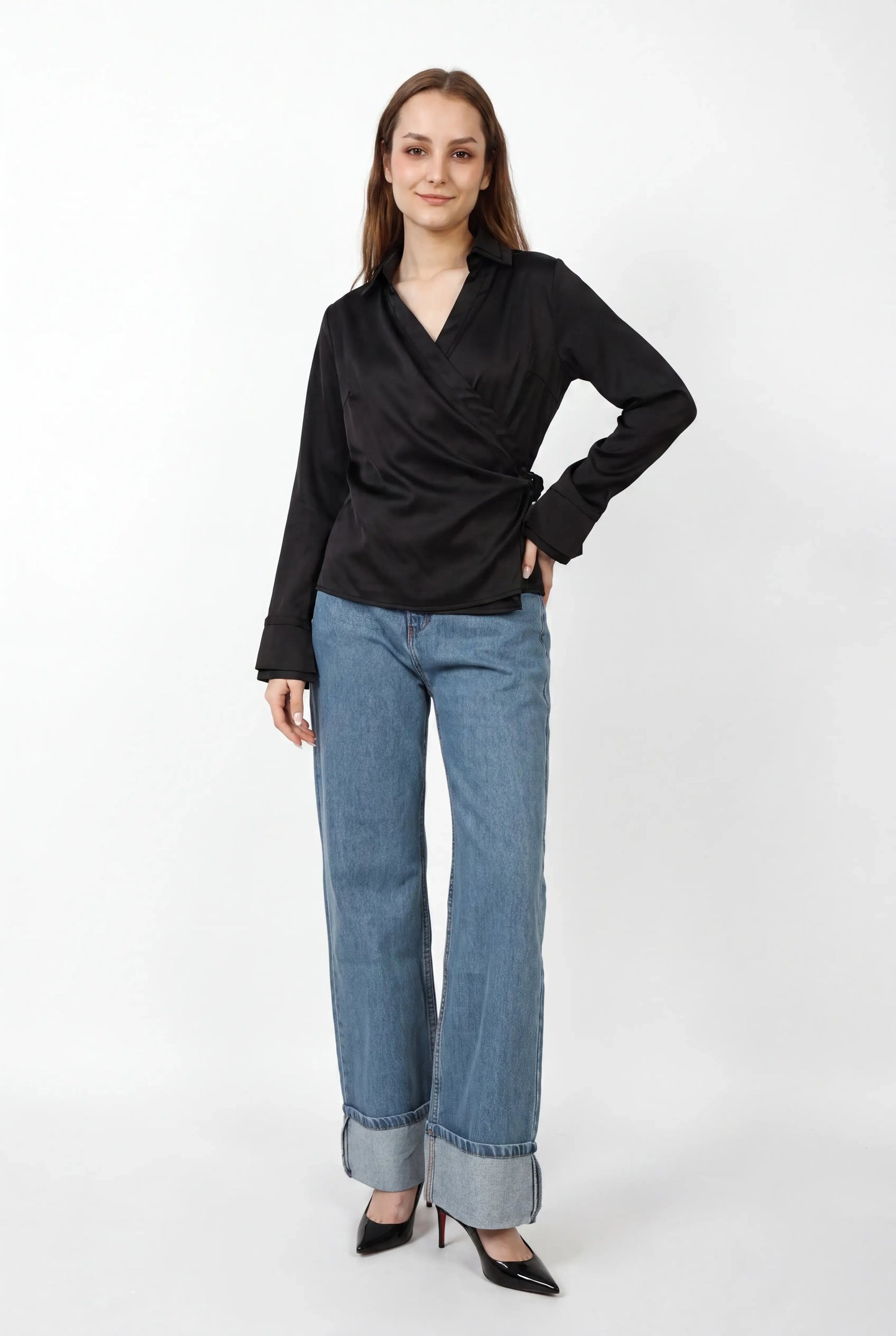 Double Satin Blouses