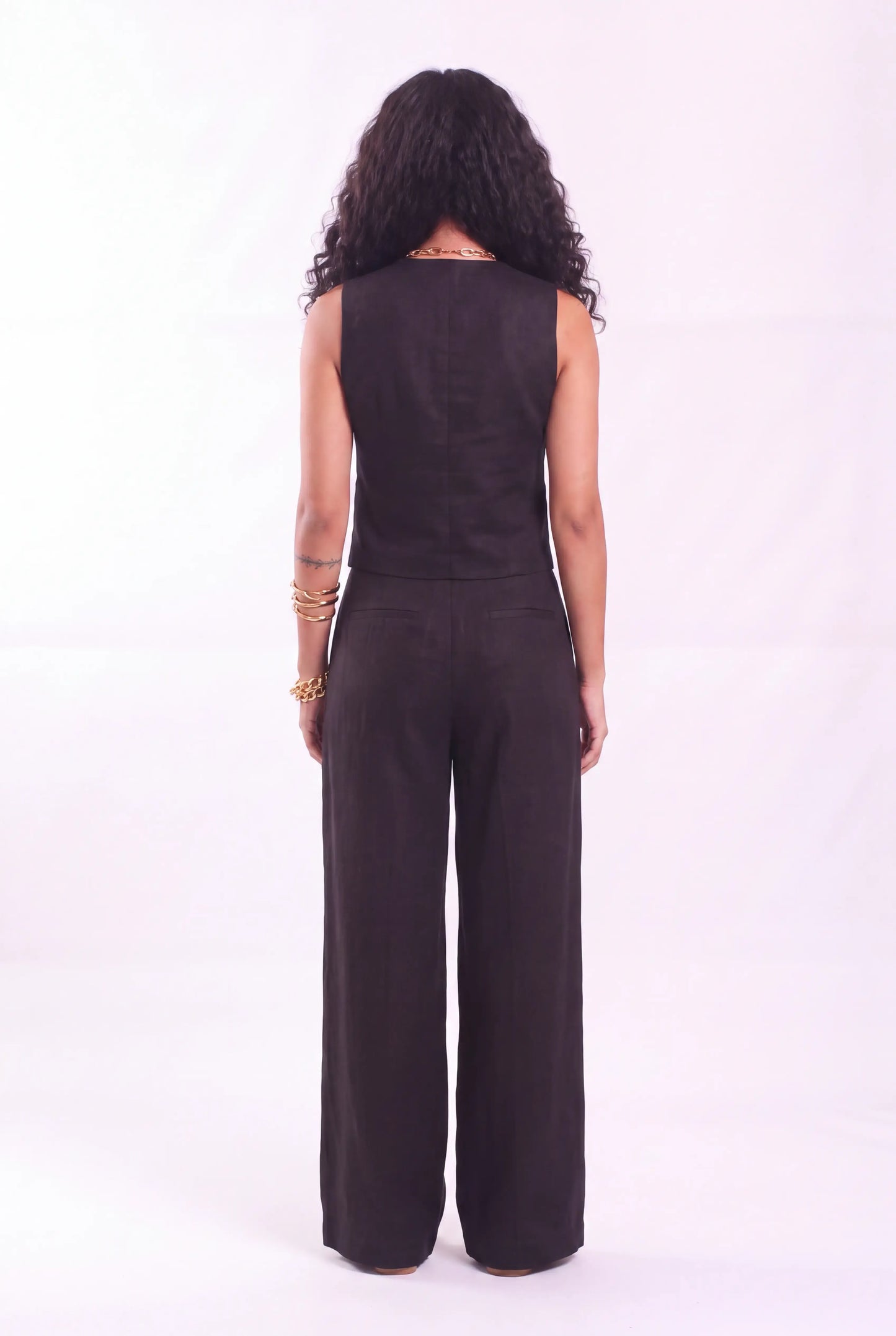 Lenin pleated trousers
