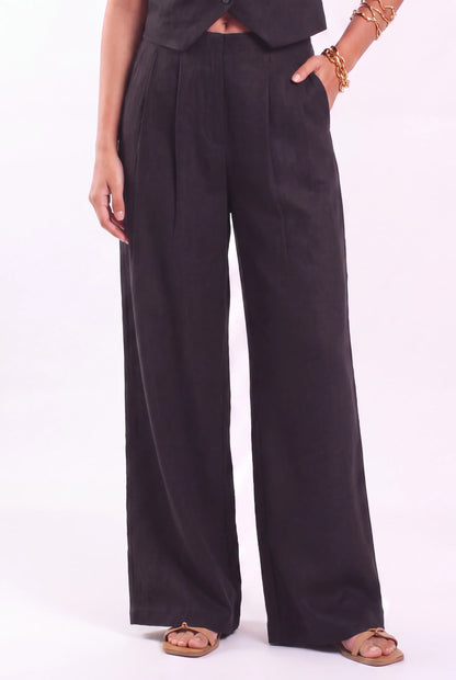Lenin pleated trousers