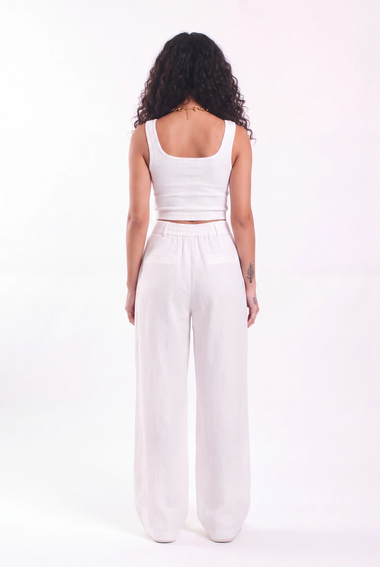 Lenin pleated trousers